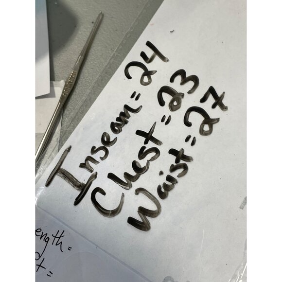 Lemon Flour Sack Overalls OS Jumpsuit Fresh Squeezed Lemonade Beige Cottage NEW - Picture 6 of 7